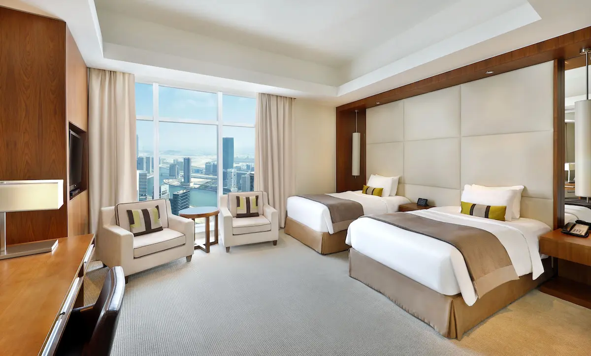 اتاق هتل جی دبلیو ماریوت مارکوییز دبی